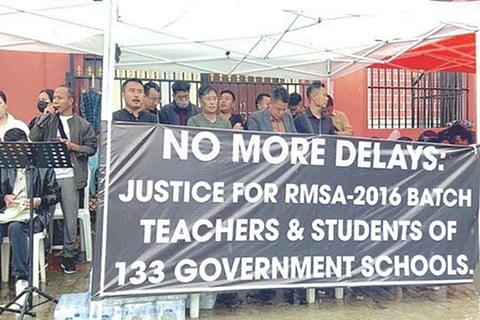 Nagaland government urges agitating teachers to call off stir