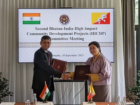 India and Bhutan