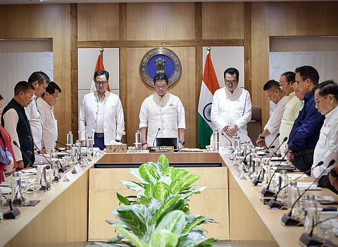 Arunachal CM Pema Khandu Joins In Silent Remembrance for Zubeen Garg