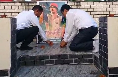 Image of JAFA while paying tribute to the legendary singer Zubeen Garg