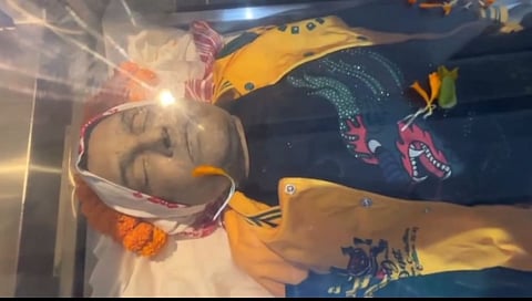 Legendary Assamese singer Zubeen Garg laid to rest in his favorite dragon-themed outfit