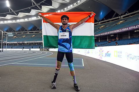 Shailesh Kumar wins India’s first gold at World Para Athletics