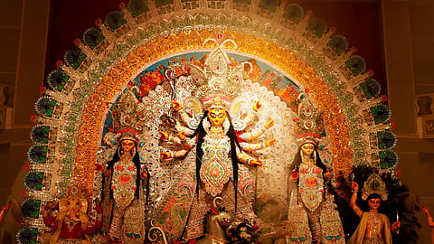 Durga idols