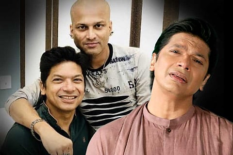 File Photo of Shaan and Zubeen Garg together