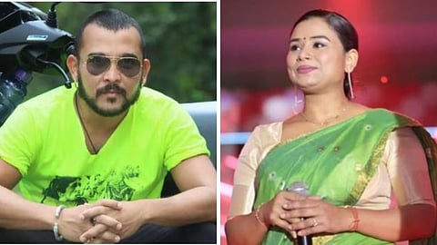 File photo of two witnesses in Zubeen Garg's sudden death in Singapore, Musician Shekharjyoti Goswami on the left and Co-Singer Amrit Prabha Mahanta on the right