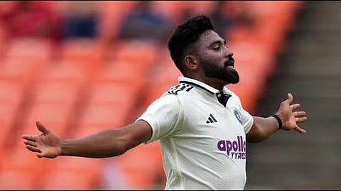 Wobble seam has given me success, says Mohammed Siraj