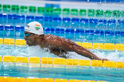 swimming