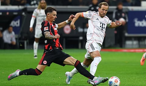 Bundesliga: Record-breaking Kane on target as Bayern Munich beat Eintracht Frankfurt