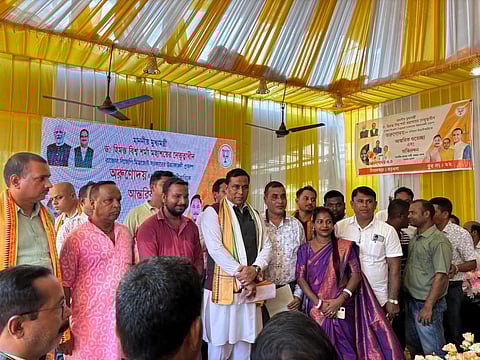 Minister Jayanta Malla Baruah inaugurated the programme