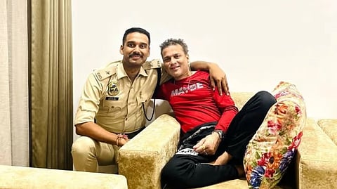 जुबीन गर्ग और उनके चचेरे भाई डीएसपी संदीपन गर्ग (फाइल फोटो)