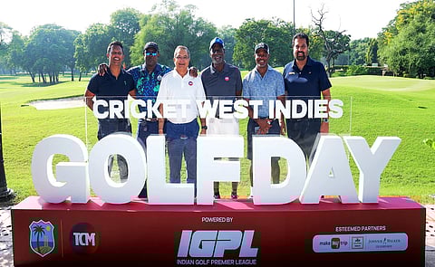 Richards leads West Indies cricket legends at Golf Day