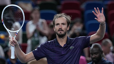 Shanghai Masters: Medvedev beats Tien to set up quarterfinal date with De Minaur