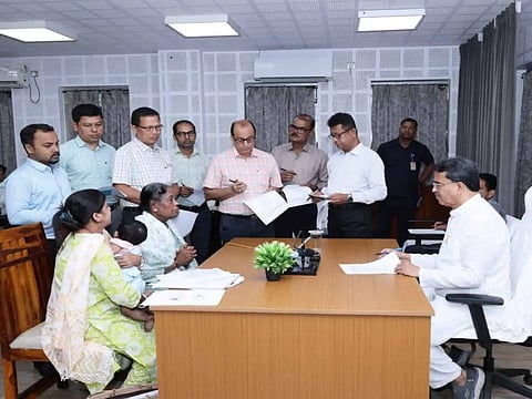 त्रिपुरा के मुख्यमंत्री माणिक साहा