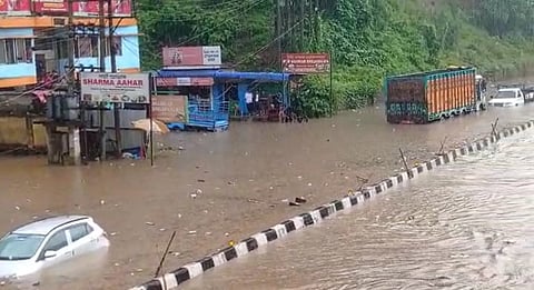 File photo of Jorabat Highway During Flood
