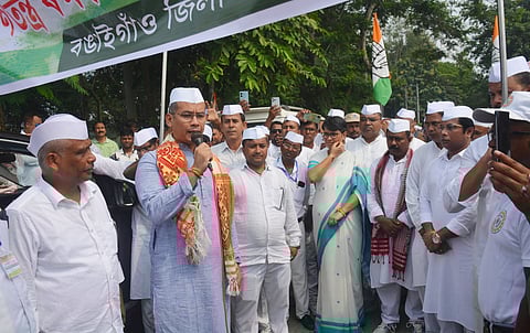 Congress Holds Massive Rally in Bongaigaon Demanding Justice for Zubeen Garg