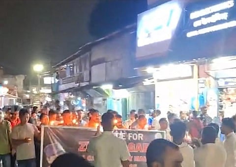 Image of the Dima Hasao Congress holds candlelight vigil seeking justice for Zubeen Garg