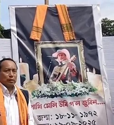 Image Tiwa Community pays tribute to Zubeen Garg