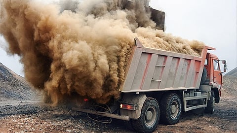 illegal sand mining
