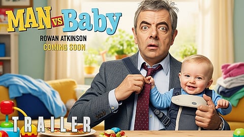 Rowan Atkinson returns with laugh riot ‘Man vs Baby’