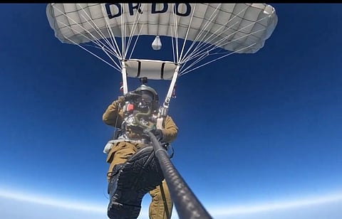 Released Images from the DRDO on Social Media