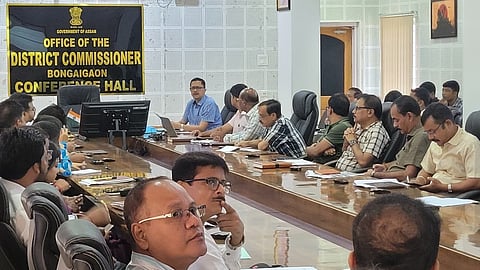 Bongaigaon district development committee holds monthly meeting, reviews key projects