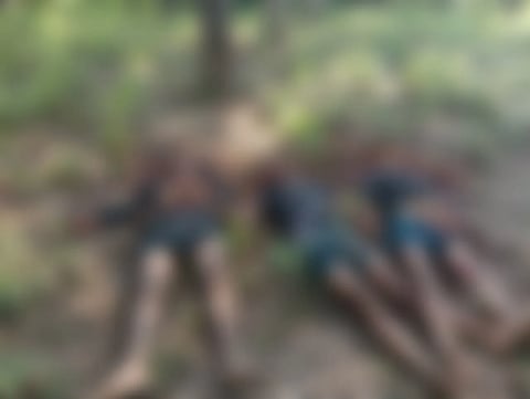 Image of the three Bangladeshi men's bodies