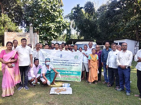 Assam: Central Government launches seed treatment campaign at Boko