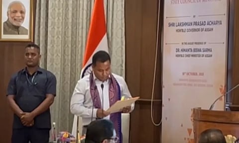 Charan Boro Sworn In as Assam Cabinet Minister, Signalling BPF’s Return to NDA