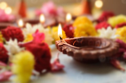earthen lamp