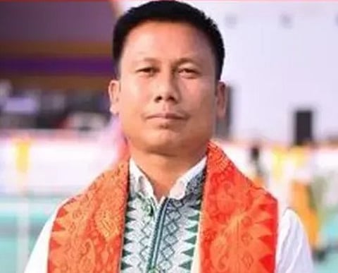 File photo of ABSU president Dipen Boro