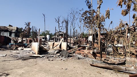 Manipur: Assam Rifles avert major disaster, swiftly douse fire in Moreh