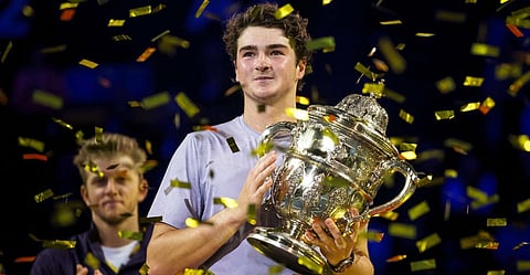 Swiss Indoors: Brazilian teen Joao Fonseca beats Fokina to win biggest career title