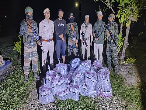 Army, Assam Rifles seize 500 litres of spurious liquor in Manipur
