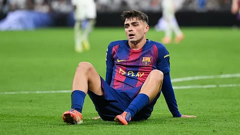 Barcelona’s Pedri out for weeks with torn bicep injury