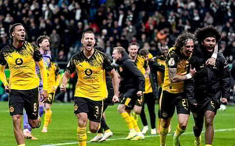 Dortmund edge Frankfurt in shootout thriller to seal DFB Cup last-16 spot