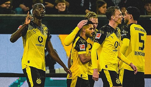 Bundesliga: Dortmund extend winning run as Guirassy strike downs Augsburg