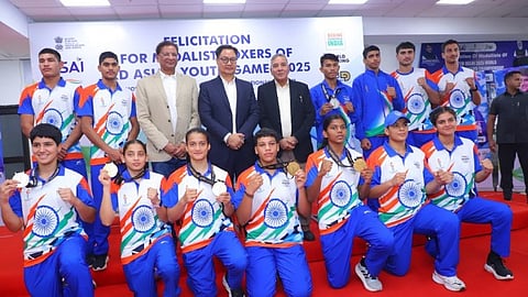 Boxing Federation of India felicitates young Indian boxers