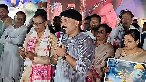 Image of the Manash Bhagawati, a close friend of Zubeen Garg