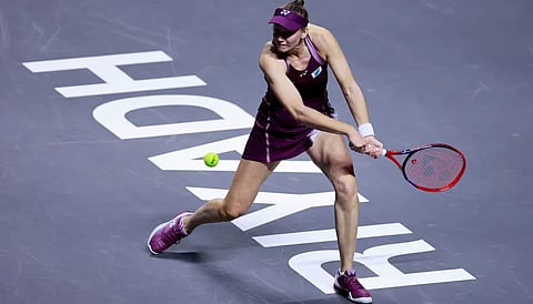 WTA Finals: Elena Rybakina in semis