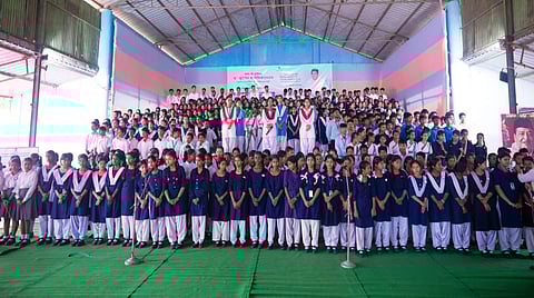 Image of the 14th death anniversary of Bharat Ratna Sudhakantha Dr. Bhupen Hazarika was observed at Margherita on Wednesday