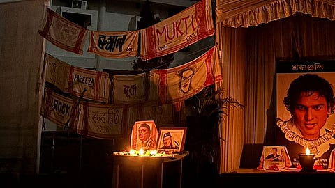 Tezpur University Mourns Bhupen Hazarika on 46th Day of Prolonged Protest on Campus