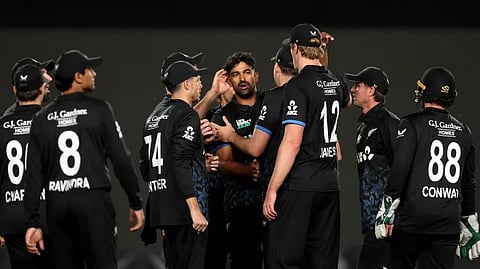 New Zealand survive scare in 2nd T20I, beat Windies by 3 runs to level series