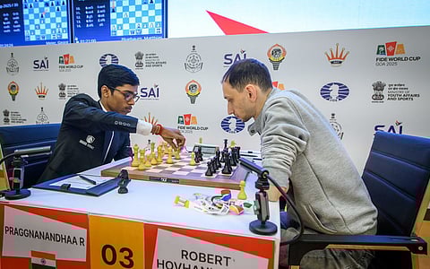 FIDE World Cup: Gukesh exits, while three Indians face tie-breaks