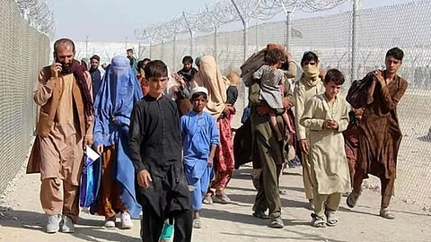 Afghan refugees