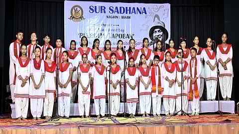 Image of the Sur Sadhana musical institutions, hosted its 24th annual event “Pulakit Tapoban” in Nagaon.