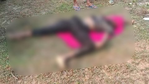 Image of the Youth's Body Recovered on Highway in Jamugurihat.