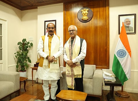 Union Minister Ajay Tamta Meets Manipur Governor, Discusses Road Connectivity
