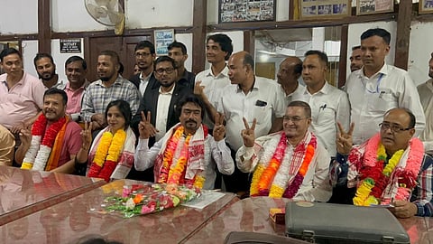 Image of the The Hailakandi District Bar Association witnessed a lively and warm election day
