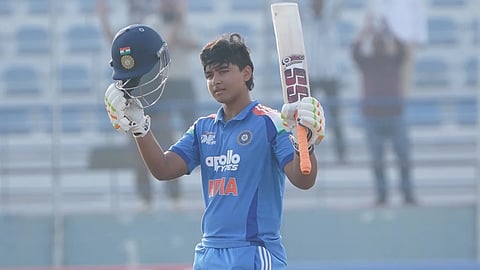 Vaibhav Suryavanshi scores joint-second fastest T20 hundred by an Indian
