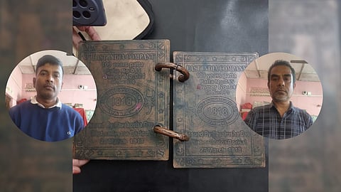 Image of the two arrested individuals